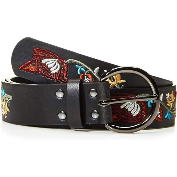 Beautiful Nomad Women\'s Bohemian Embroidery Braided Casual PU Leather Belt main image 4